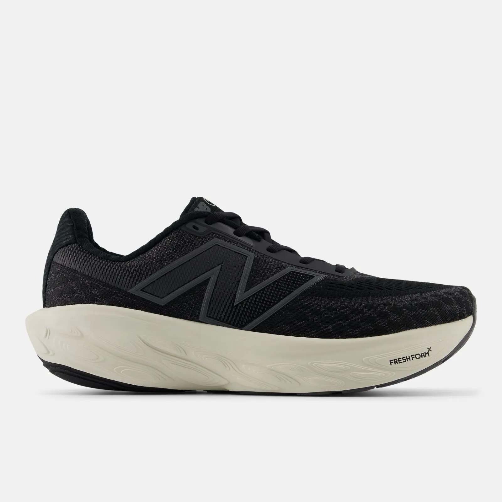 New Balance Fresh Foam X 1080 v14, Black/Magnet/Linen, swatch