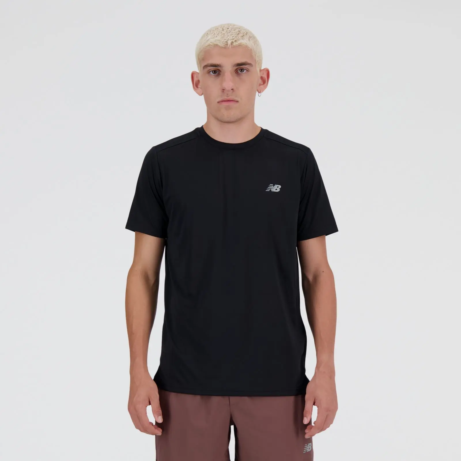 New Balance Remera Sport Essentials T-Shirt MT41222, Negro, swatch