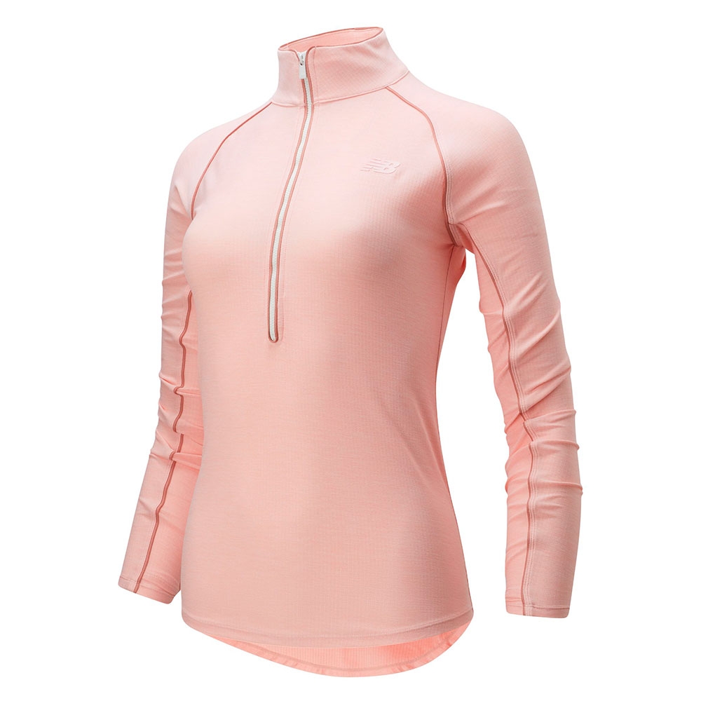 New Balance Buzo Transform Half Zip WT01137, Pink, swatch