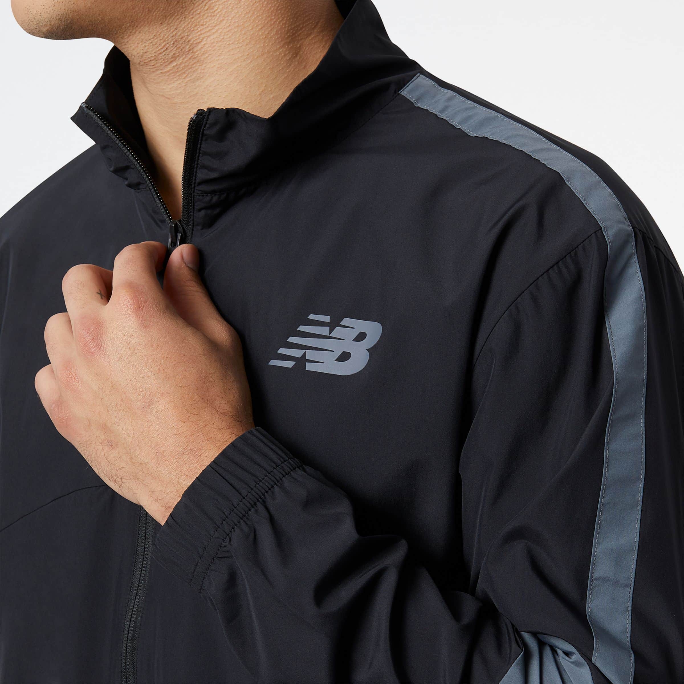 New Balance MJ23010BK Tenacity Woven Jacke, Black, large