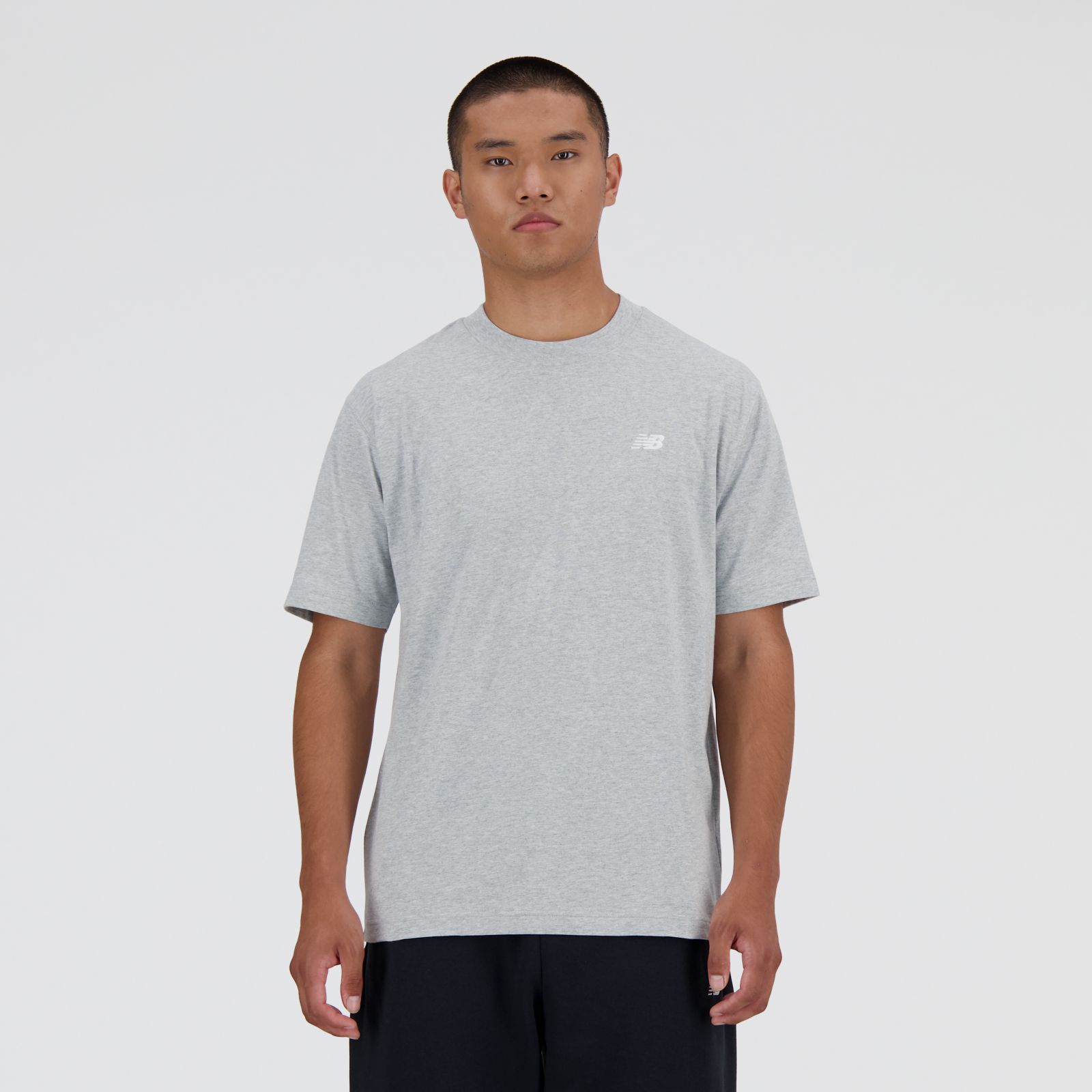 New Balance Remera Sport Essentials Cotton T-Shirt MTA41509, Athletic Grey, swatch