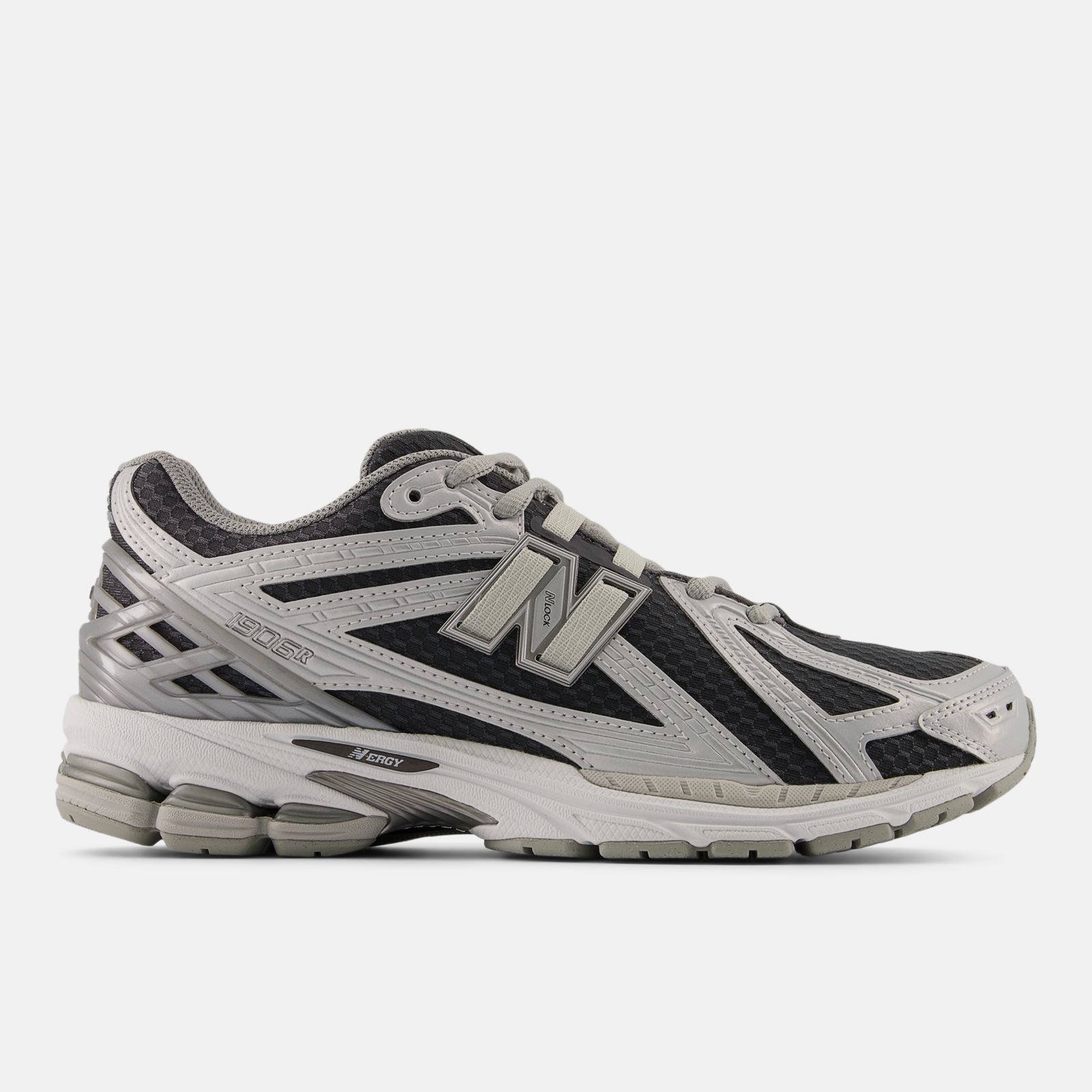 New Balance 1906R, White/Castlerock/Silver Metallic, swatch