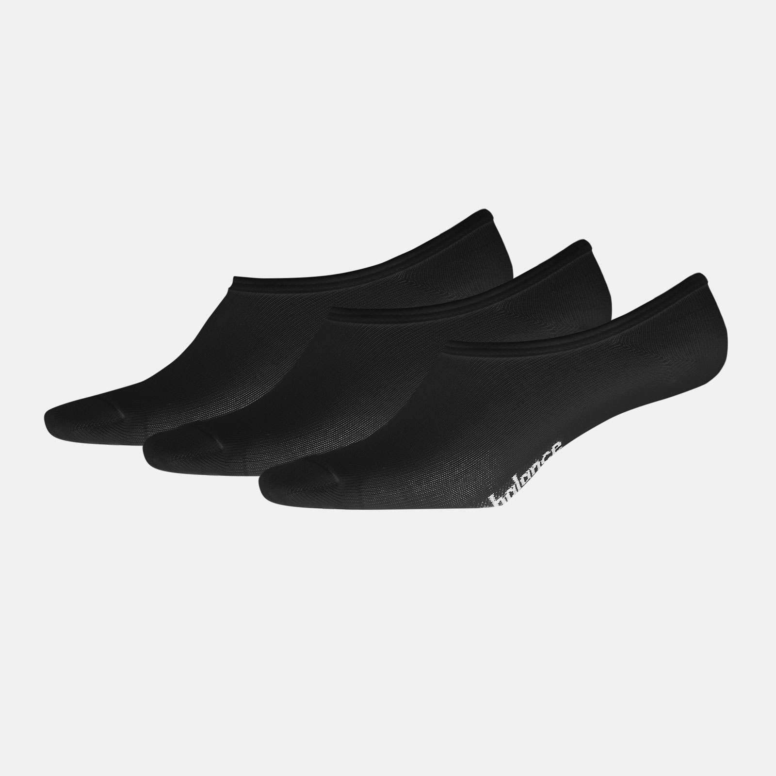New Balance Medias Ultra Low No Show Pack x3 M N200-6, Black, swatch