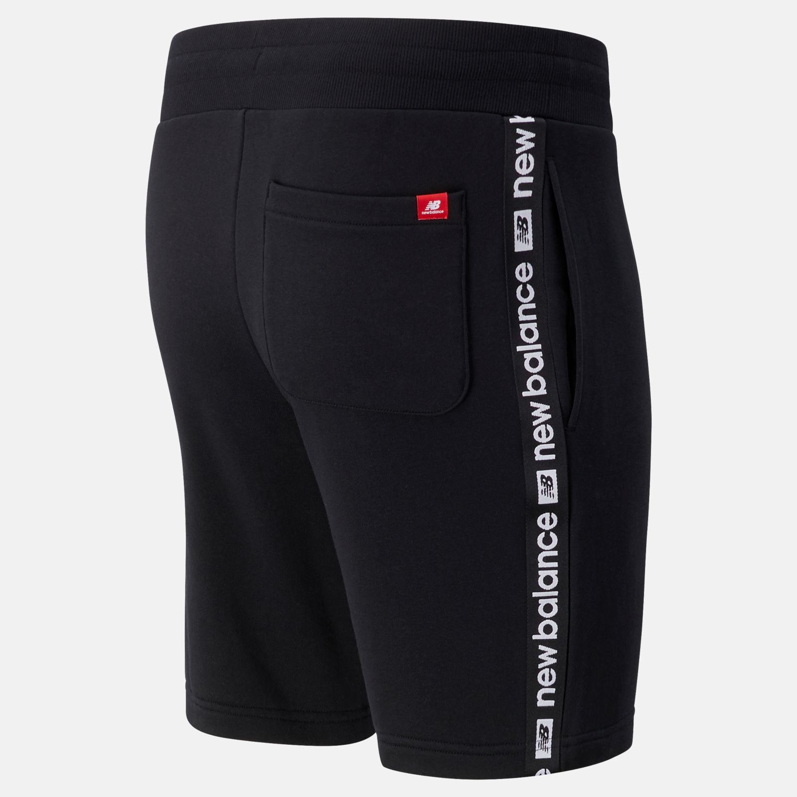 New Balance Short Essentials Winterized Fleece MS13504, Black, large