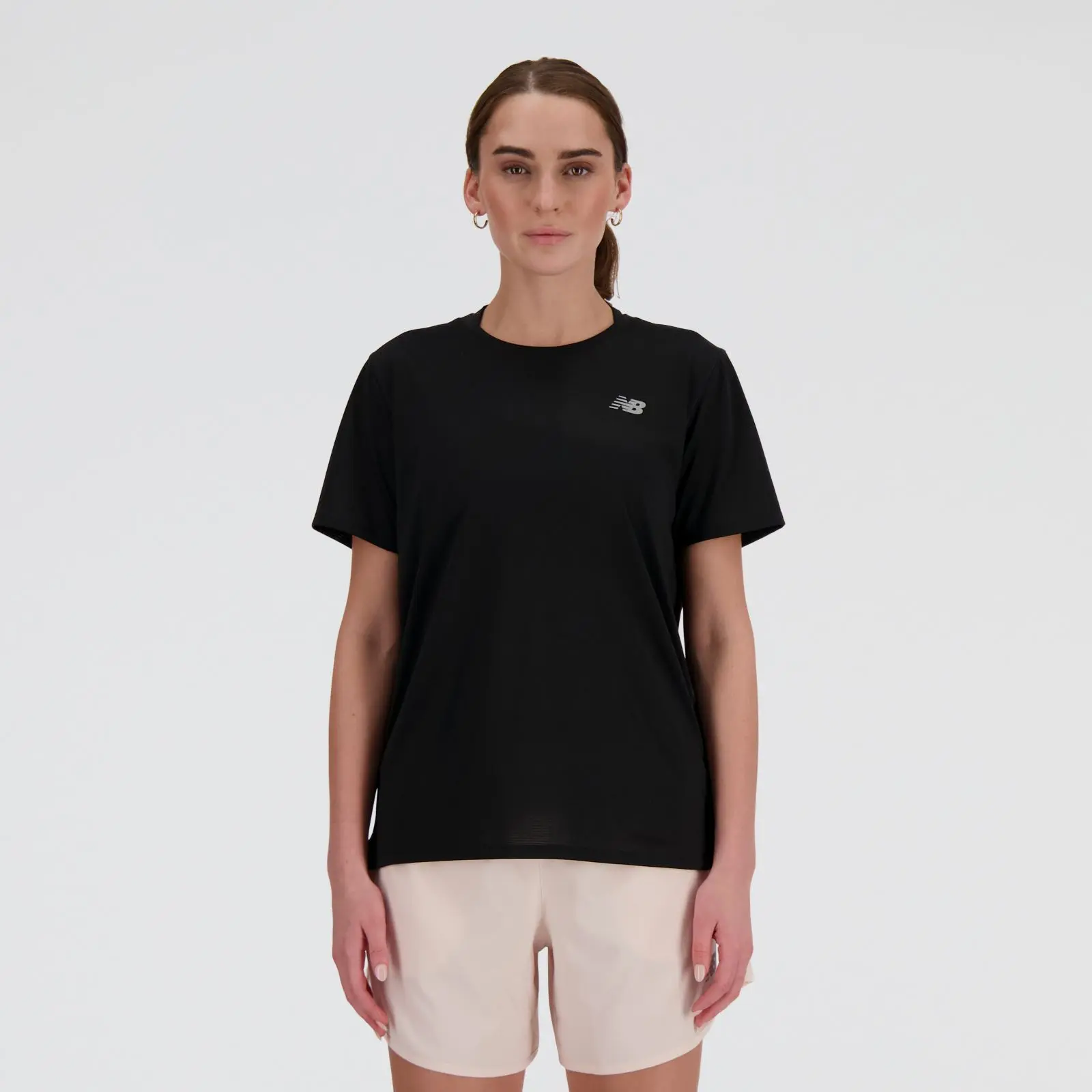 New Balance Remera Sport Essentials T-Shirt WT41222, black, swatch