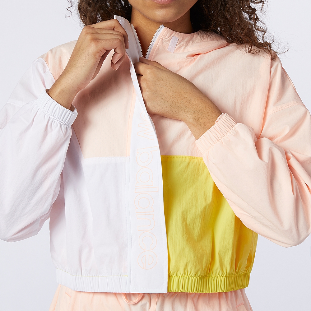 New Balance Campera Sport Style Optiks WJ11506, White/Pink, large