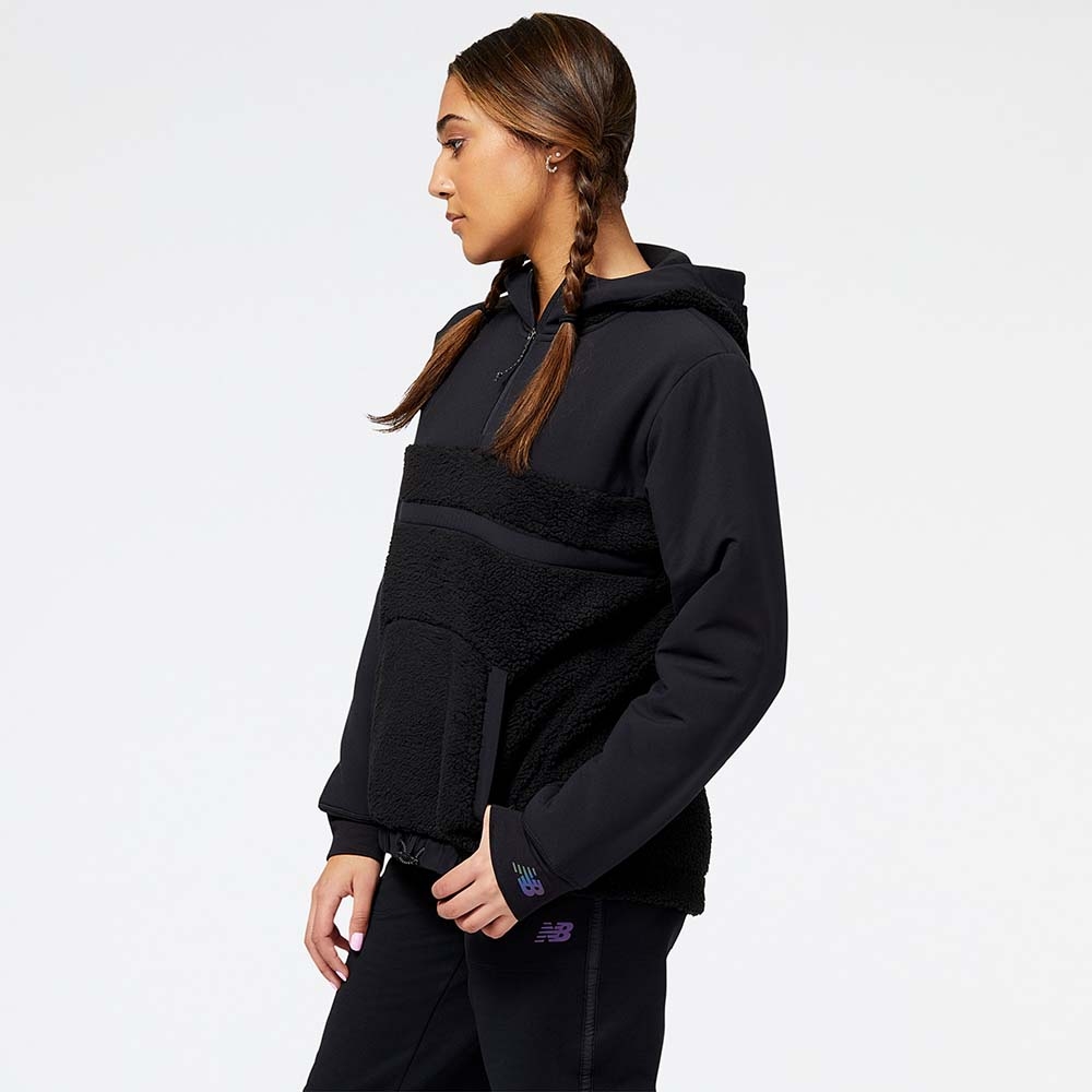 New Balance WT23285BK Q Speed Sherpa Anora, Black, large