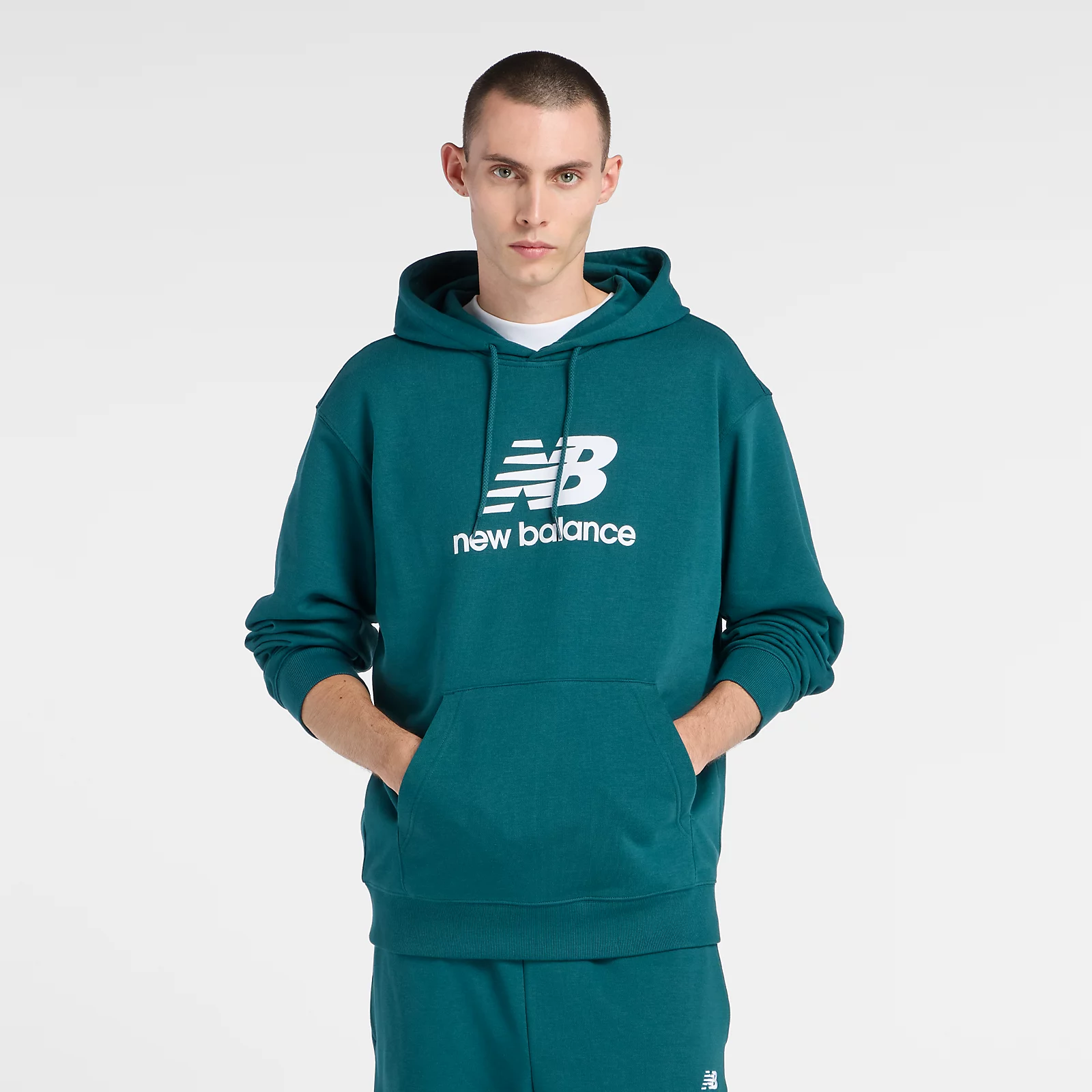 Buzo Sport Essentials French Terry Logo Hoodie MTA41501