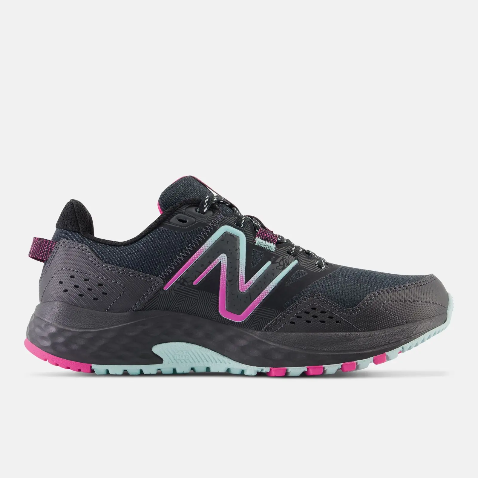 New Balance 410 v8, black, swatch