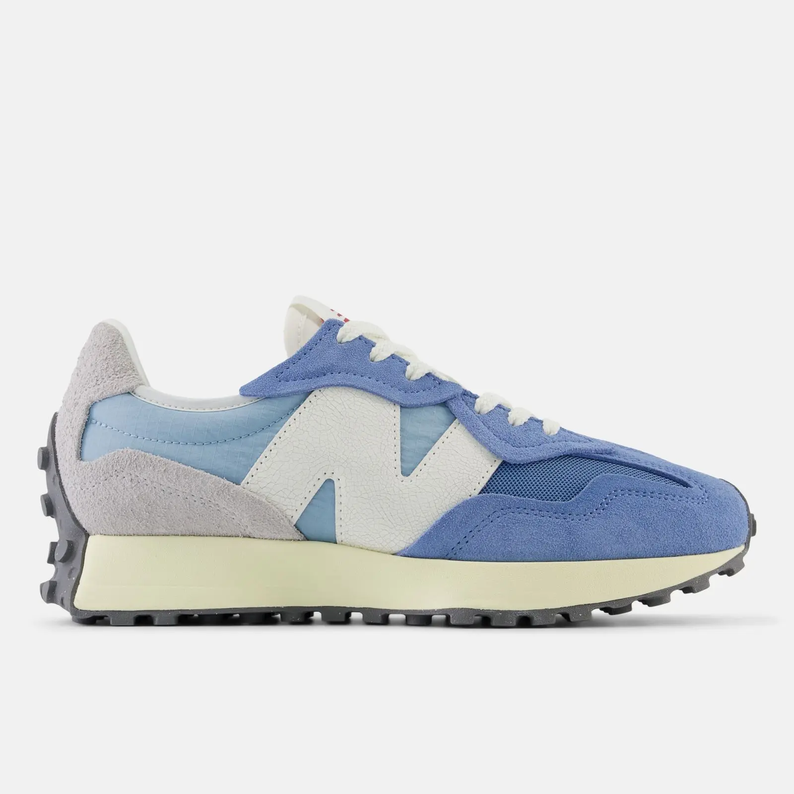 New Balance 327, chrome blue, swatch