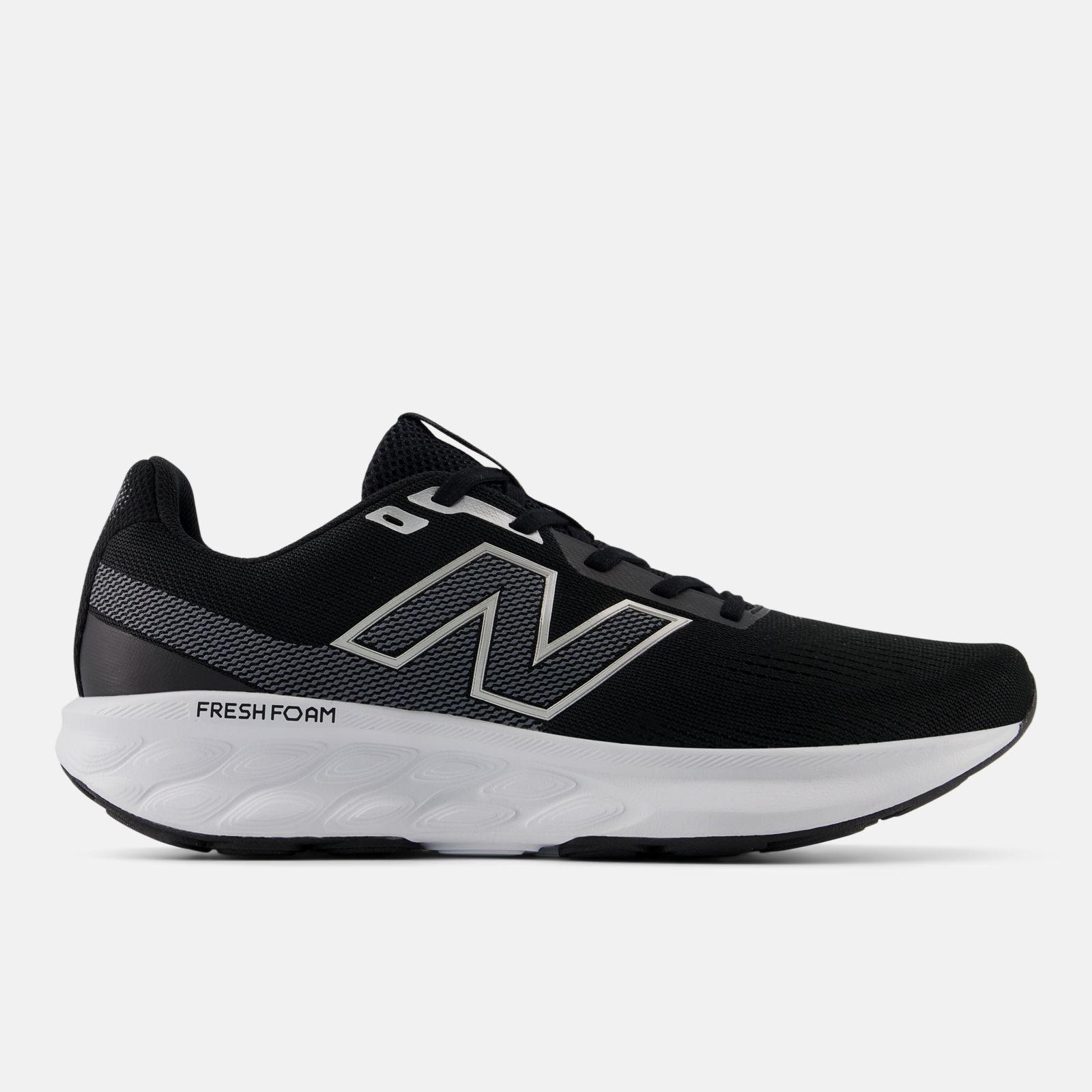 New Balance Fresh Foam 520 v9, Black/Castlerock/Silver Metallic, swatch