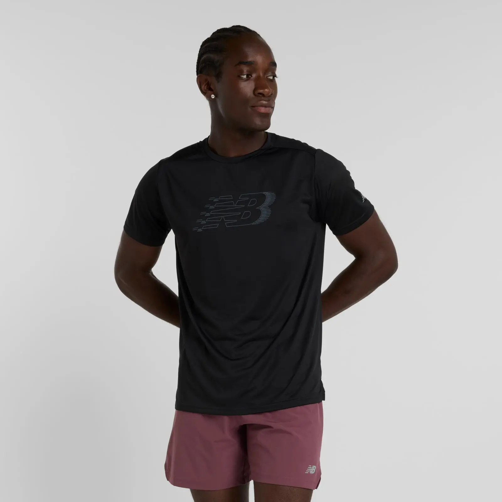 Remera Sport Essentials Printed Run T-Shirt MT51206