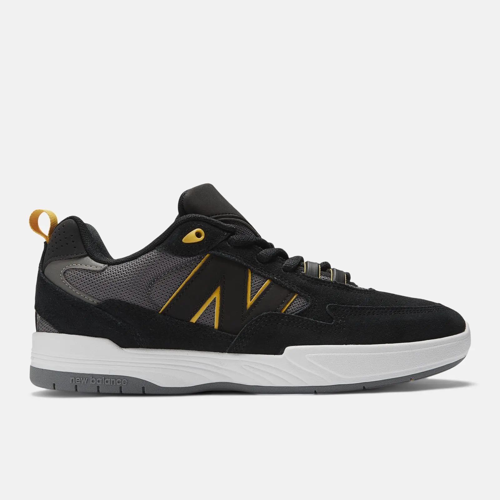 New Balance NB Numeric Tiago Lemos 808, black/yellow, swatch