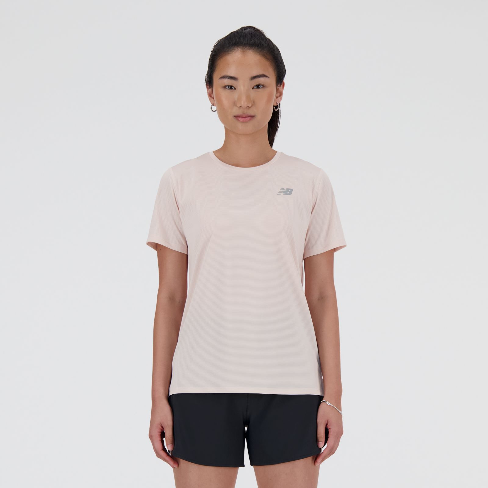 New Balance Remera Sport Essentials T-Shirt WT41222, Quartz pink, swatch