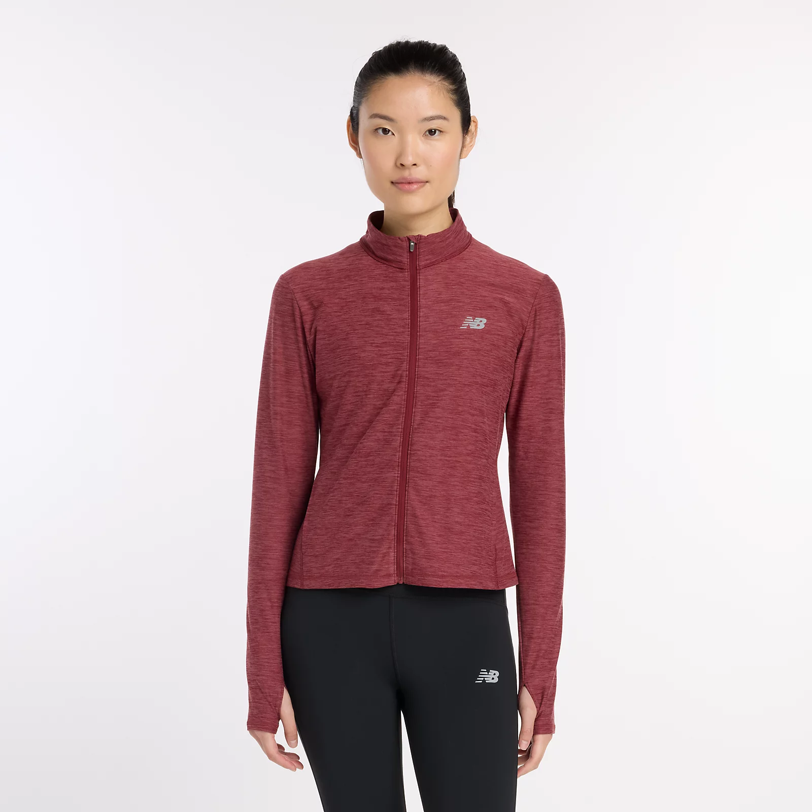 Campera Space Dye Full Zip WJ51100